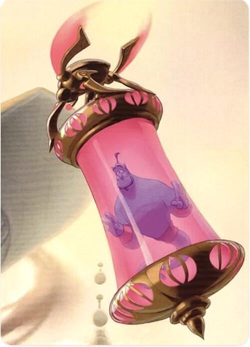 Image for Reign of Jafar Puzzle Insert (Version 1 of 2) (Top Right) (Reign of Jafar) (8) - Disney Lorcana