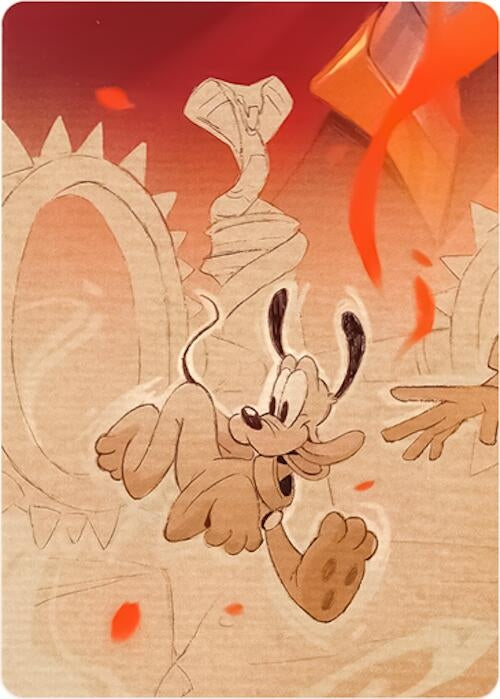 Image for Reign of Jafar Puzzle Insert (Version 2 of 2) (Bottom Left) (Reign of Jafar) (8) - Disney Lorcana