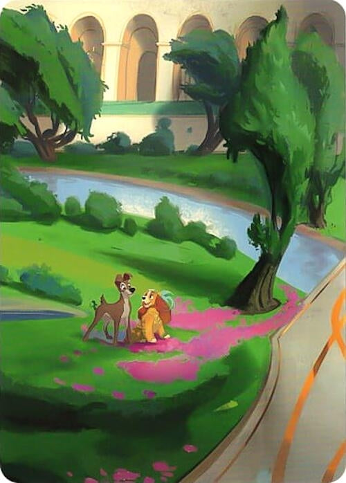 Image for Archazia's Island Puzzle Insert (Version 1 of 2) (Bottom Left) (Archazia's Island) (7) - Disney Lorcana