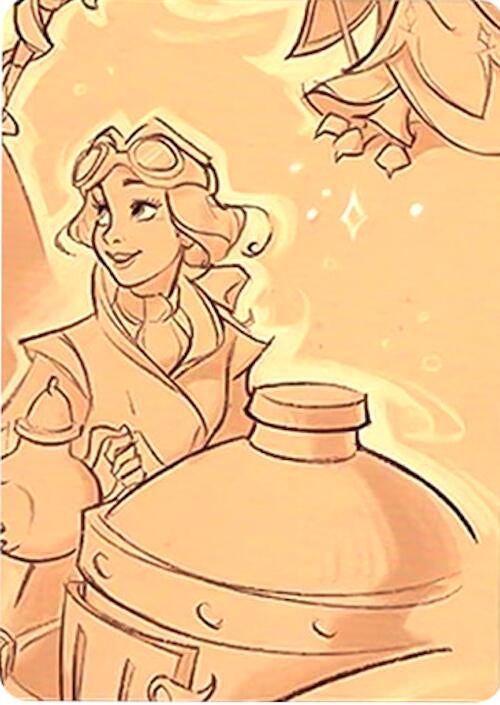 Image for Archazia's Island Puzzle Insert (Version 2 of 2) (Middle Center) (Archazia's Island) (7) - Disney Lorcana