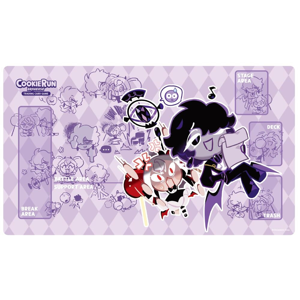 Image for CookieRun: Braverse TCG Playmat [Black Sapphire Cookie] - Playmats