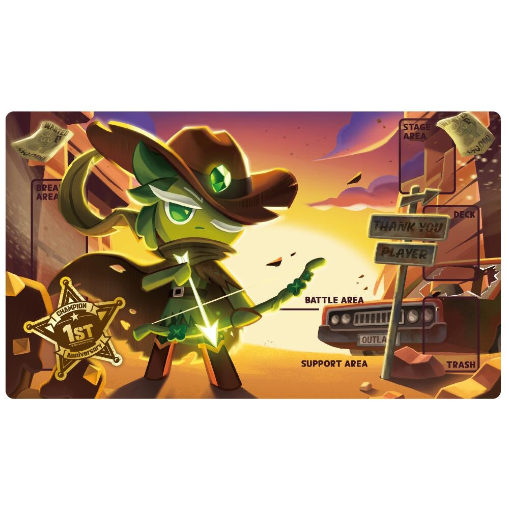 Image for CookieRun: Braverse TCG Playmat [2026 NA 1st Anniversary Cup Wind Archer Cookie Playmat] (Champion) - Playmats