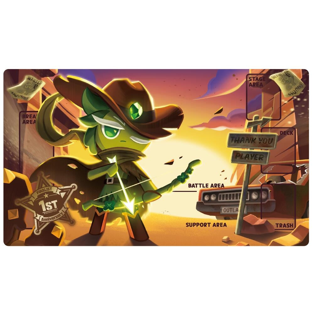 Image for CookieRun: Braverse TCG Playmat [2026 NA 1st Anniversary Cup Wind Archer Cookie Playmat] (Finalist) - Playmats