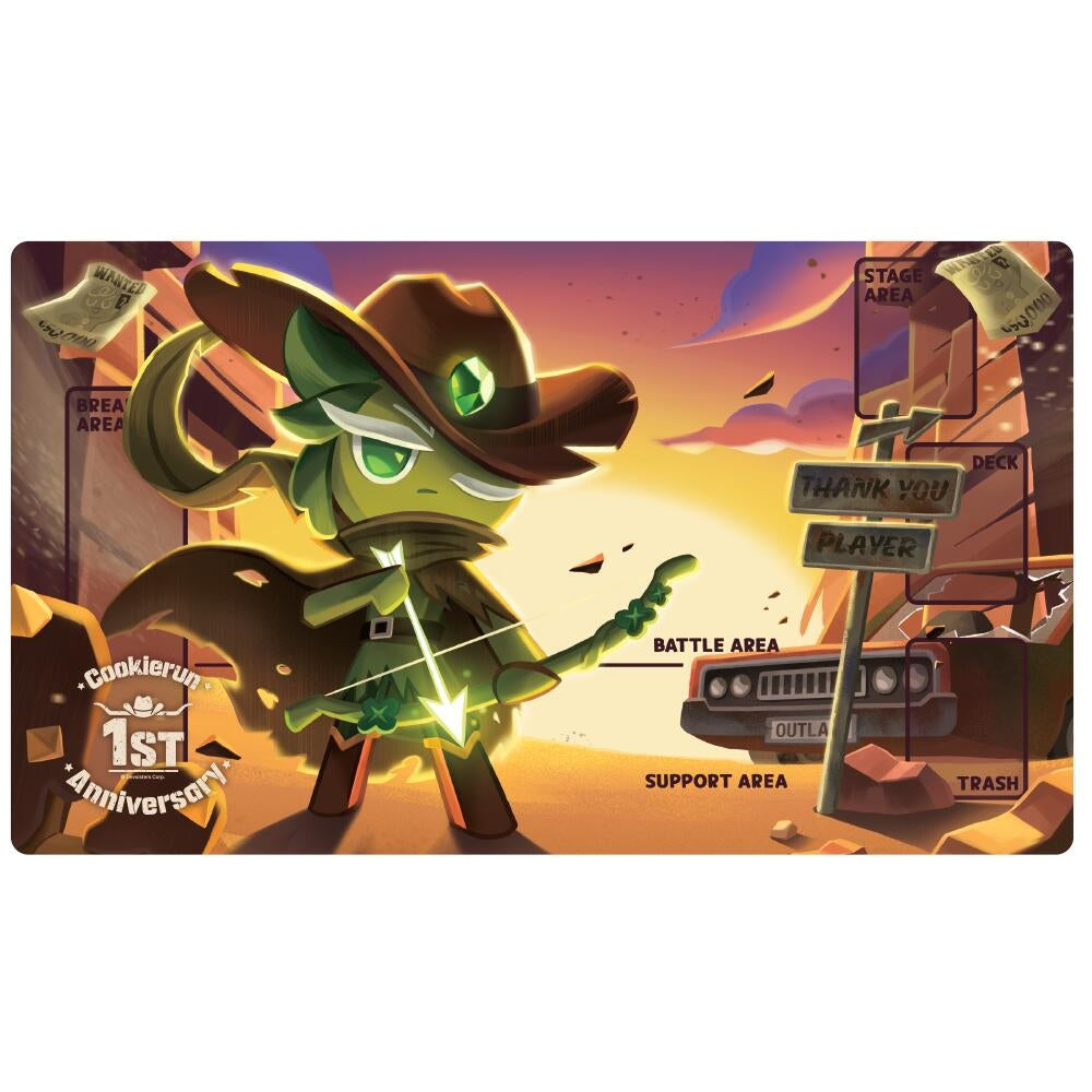Image for CookieRun: Braverse TCG Playmat [2026 NA 1st Anniversary Cup Wind Archer Cookie Playmat] - Playmats