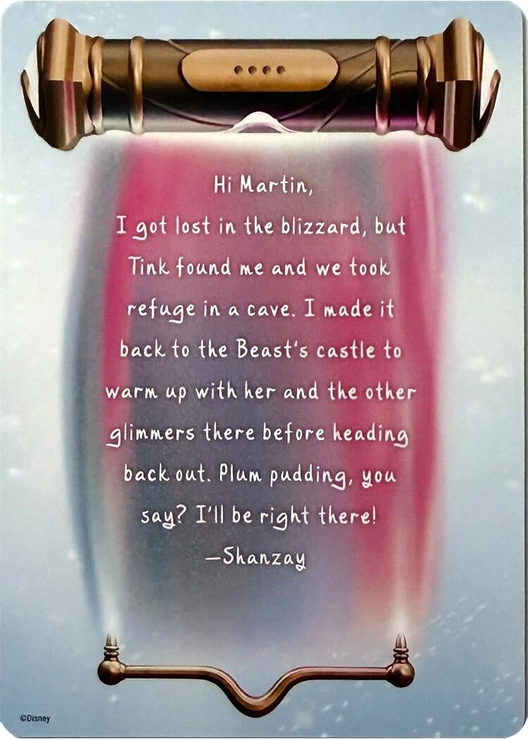 Image for Winterspell Lore Card (4 of 9) (Winterspell) (11) - Disney Lorcana