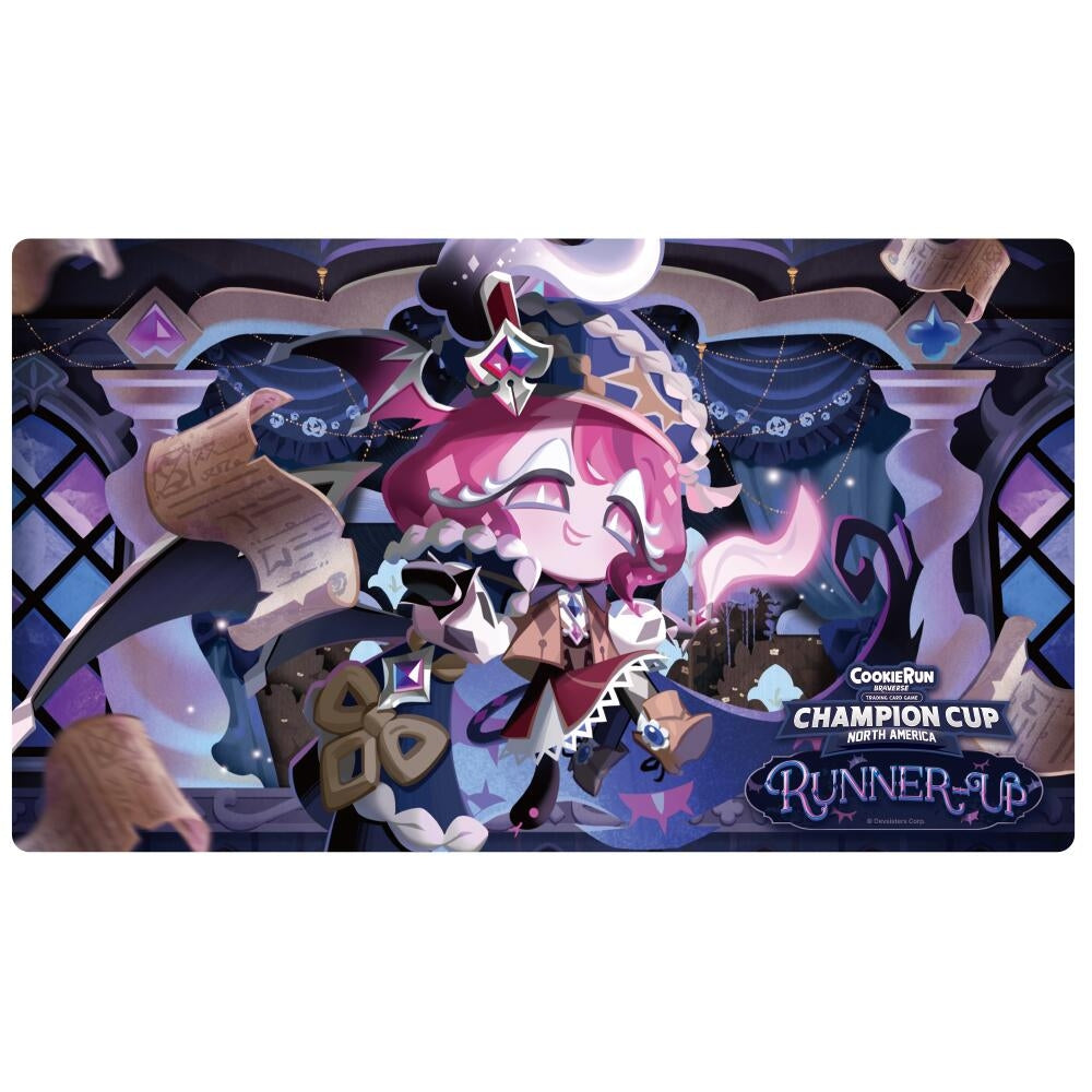 Image for CookieRun: Braverse TCG Playmat [2026 NA Champion Cup Eternal Sugar Cookie Playmat] (Runner-Up) - Playmats