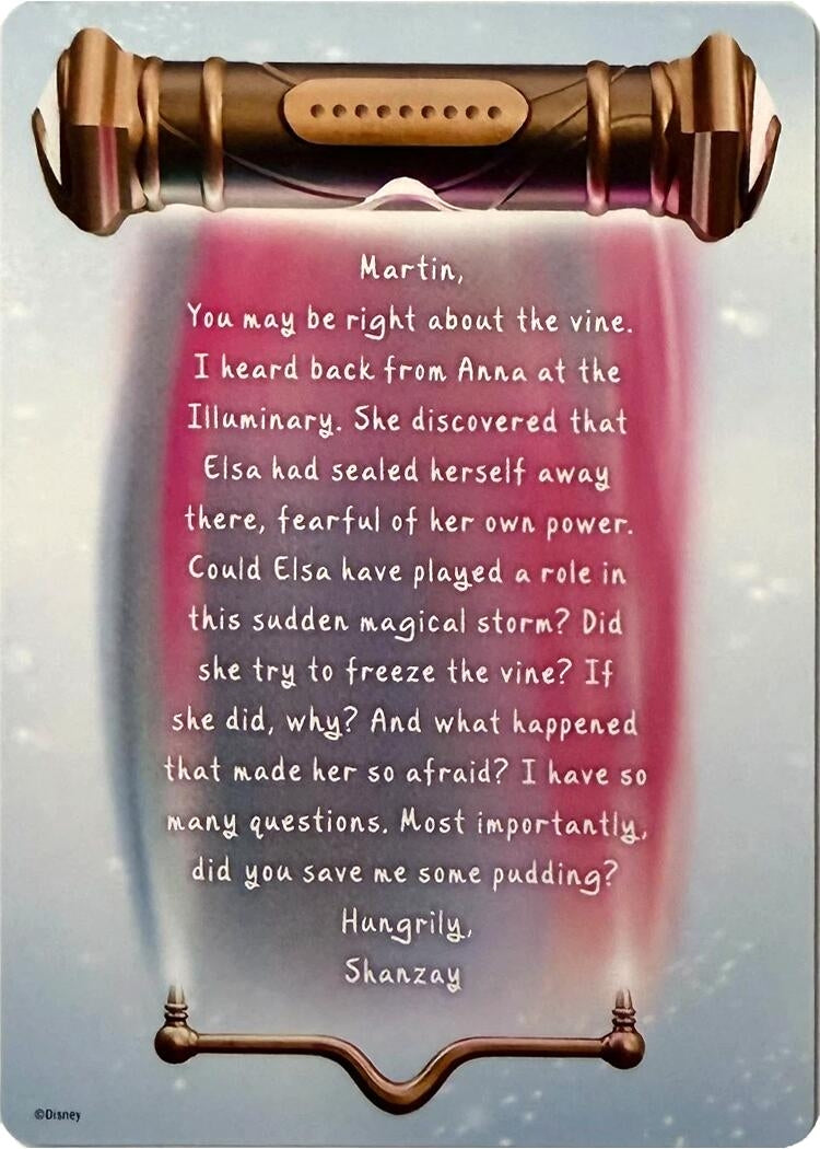 Image for Winterspell Lore Card (9 of 9) (Winterspell) (11) - Disney Lorcana