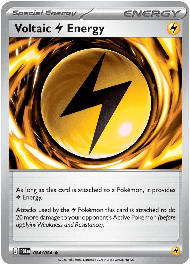 Image for Voltaic Lightning Energy - 084/084 (Non-Holo) (084/084) (Deck Exclusives) (PR) - Pokemon