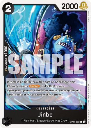 Jinbe (OP17-083) (The World's Strongest Warriors) (OP17)