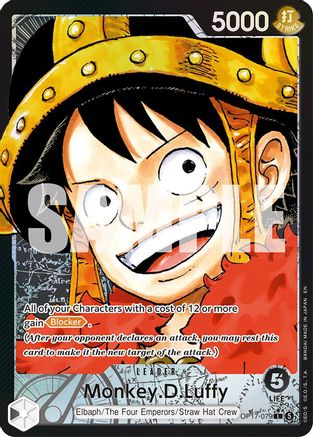 Monkey.D.Luffy (Alternate Art) (OP17-079) (The World's Strongest Warriors) (OP17)