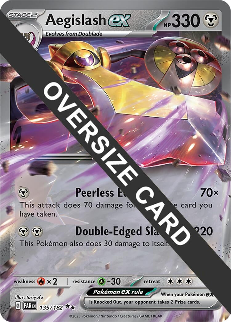 Image for Aegislash ex (135/182) (Jumbo Cards) (PR) - Pokemon