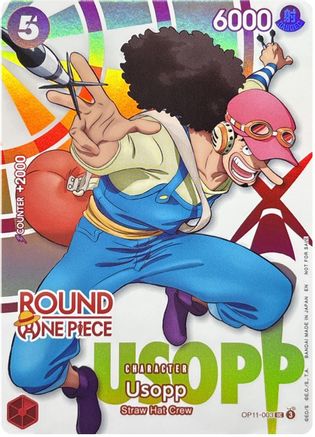 Usopp (Round 1 Promo) (OP11-003) (One Piece Promotion Cards) (OP-PR)