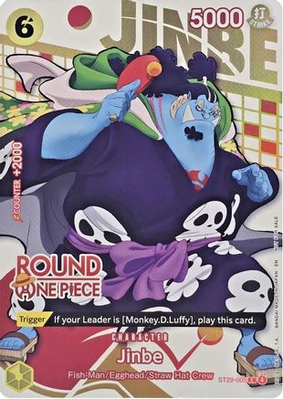 Jinbe (Round 1 Promo) (ST29-005) (One Piece Promotion Cards) (OP-PR)
