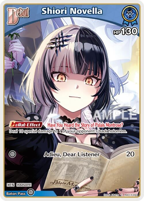 Image for Shiori Novella (C) (hSD12-003) (hSD12-003) (SD12: Start Deck: Oshi Advent) (SD012E) - Hololive