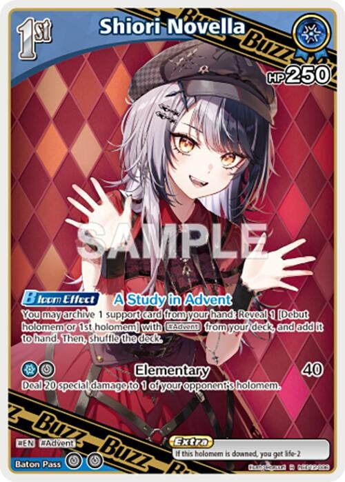 Image for Shiori Novella (R) (hSD12-006) (SD12: Start Deck: Oshi Advent) (SD012E) - Hololive