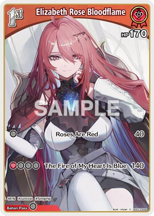 Image for Elizabeth Rose Bloodflame (C) (hSD13-004) (hSD13-004) (SD13: Start Deck: Oshi Justice) (SD013E) - Hololive