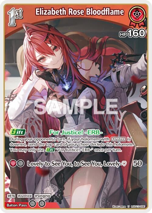 Image for Elizabeth Rose Bloodflame (U) (hSD13-005) (hSD13-005) (SD13: Start Deck: Oshi Justice) (SD013E) - Hololive