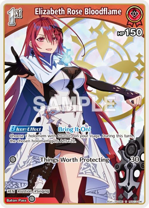 Image for Elizabeth Rose Bloodflame (U) (hSD13-006) (hSD13-006) (SD13: Start Deck: Oshi Justice) (SD013E) - Hololive