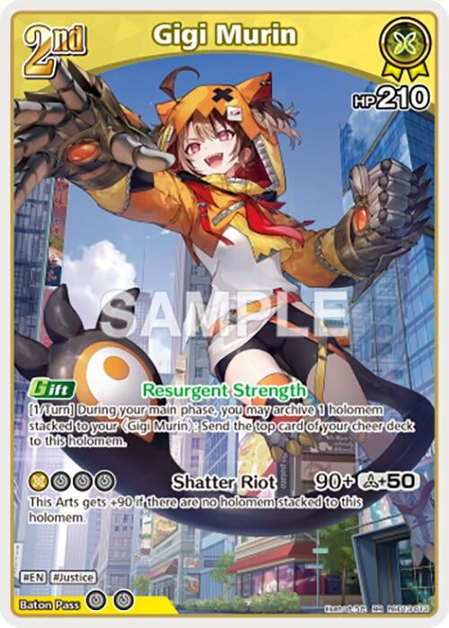 Image for Gigi Murin (RR) (hSD13-013) (SD13: Start Deck: Oshi Justice) (SD013E) - Hololive