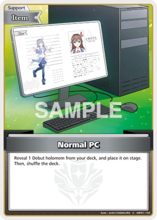 Image for Normal PC (C) (hBP01-104) (SD13: Start Deck: Oshi Justice) (SD013E) - Hololive