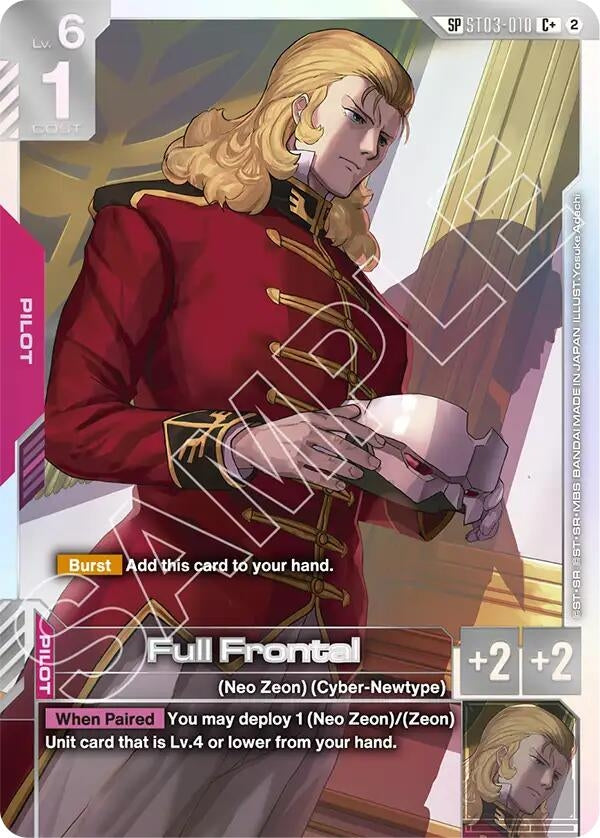 Image for Full Frontal (C+) (SP) (ST03-010) (Freedom Ascension) (GD05) - Gundam Card Game