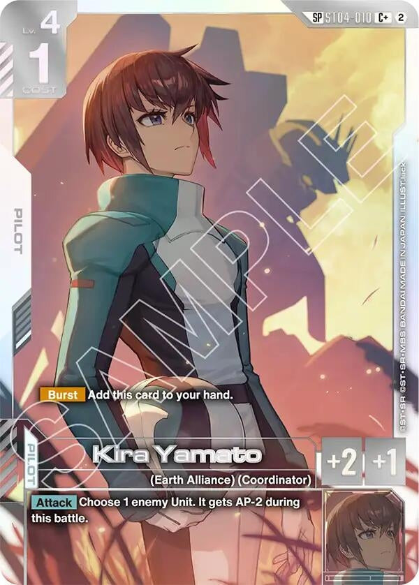 Image for Kira Yamato (C+) (SP) (ST04-010) (Freedom Ascension) (GD05) - Gundam Card Game
