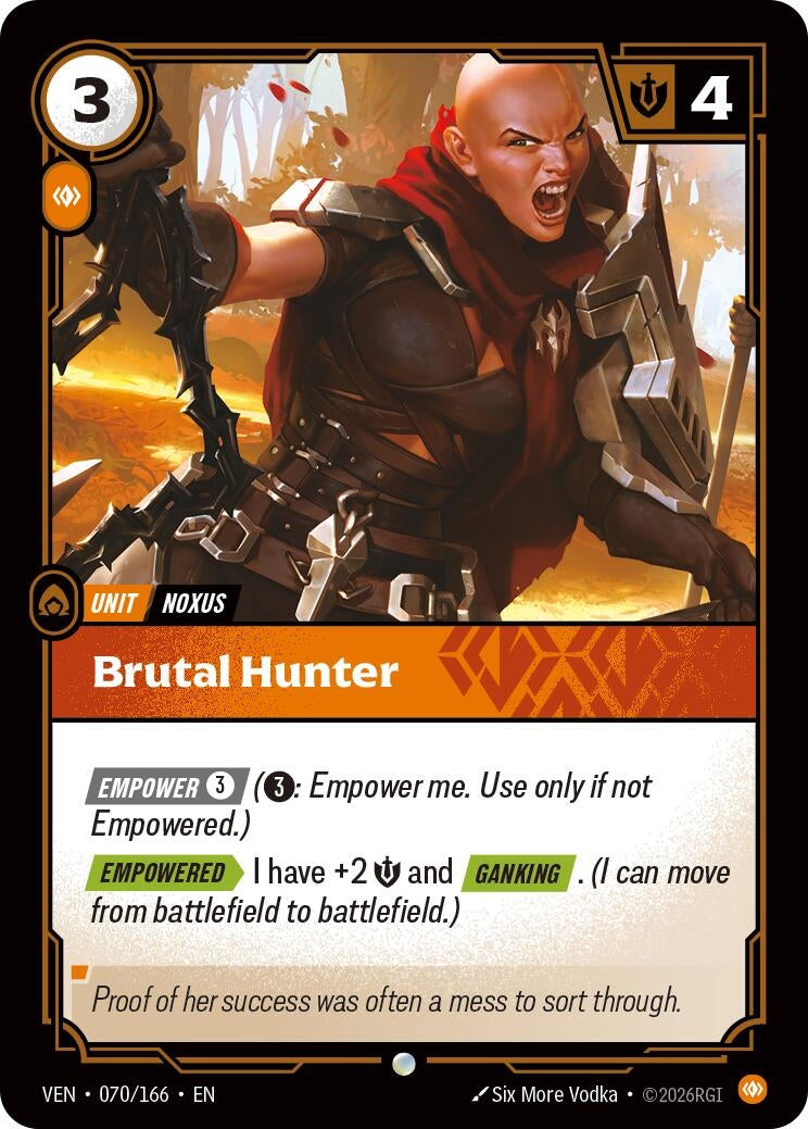 Brutal Hunter (070/166) (Vendetta)
