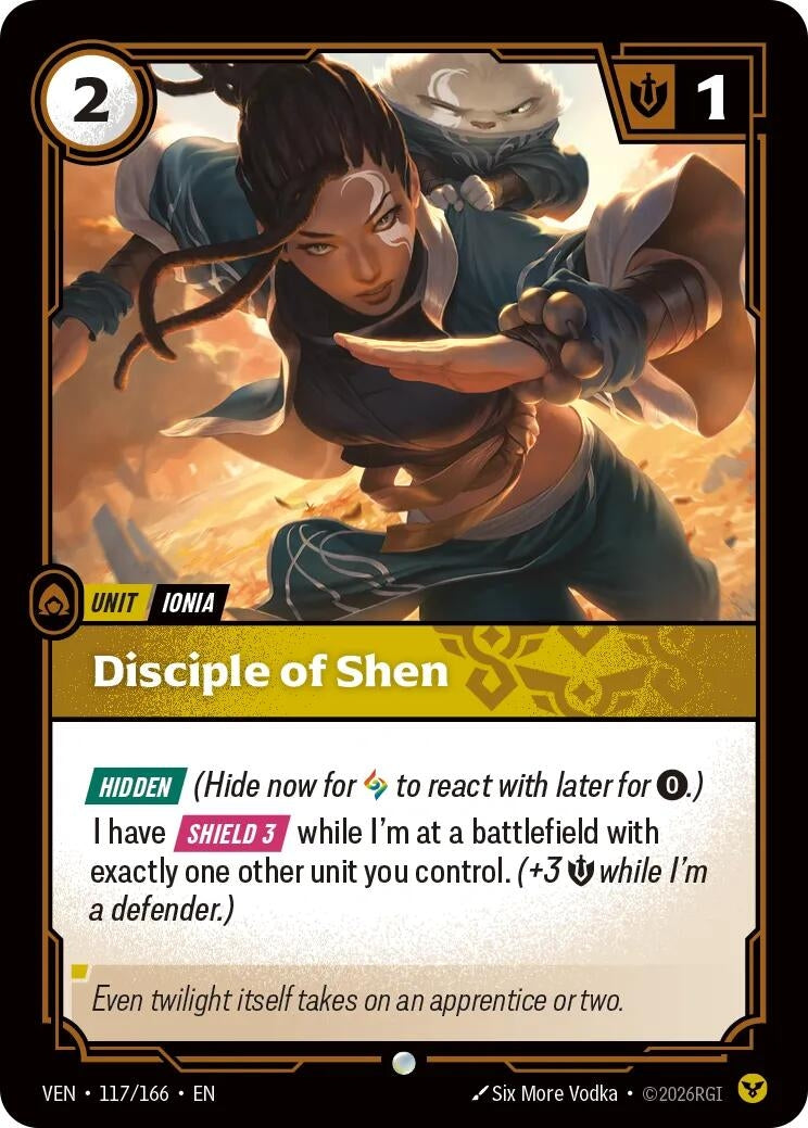 Disciple of Shen (117/166) (Vendetta)