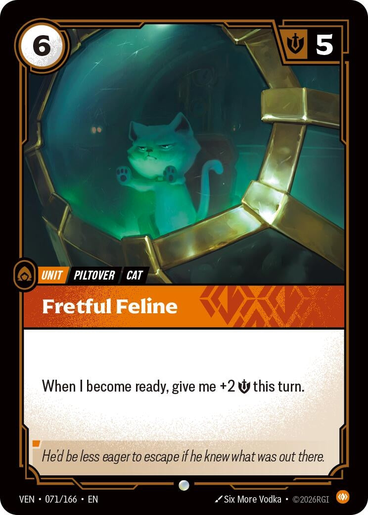 Fretful Feline (071/166) (Vendetta)
