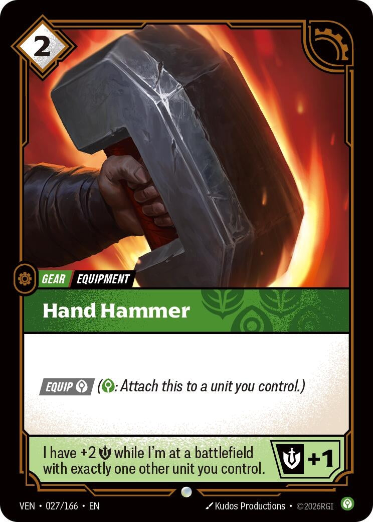 Hand Hammer (027/166) (Vendetta)