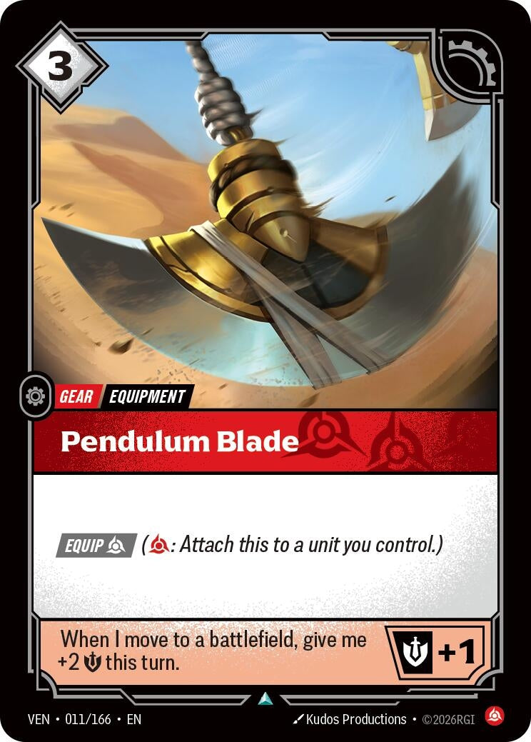 Pendulum Blade (011/166) (Vendetta)