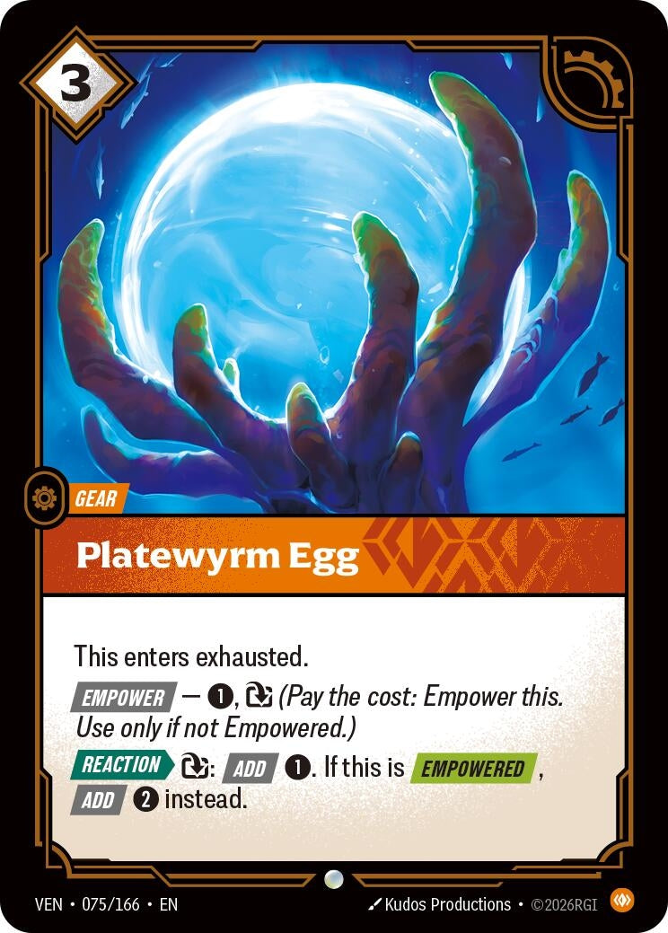 Platewyrm Egg (075/166) (Vendetta)