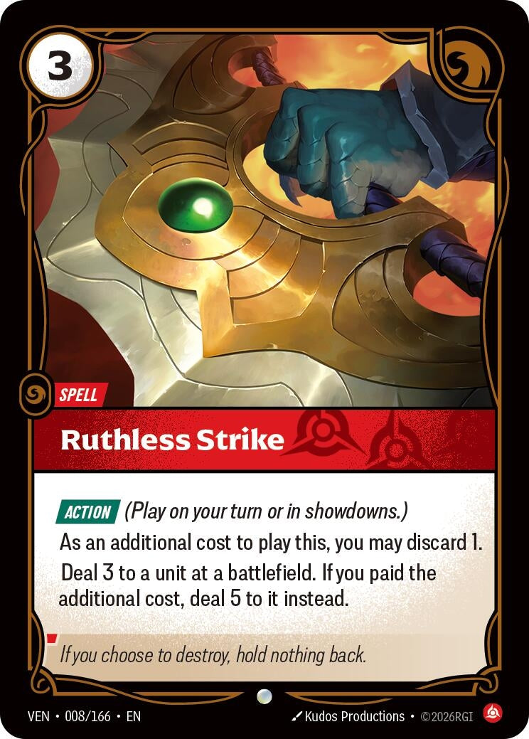 Ruthless Strike (008/166) (Vendetta)