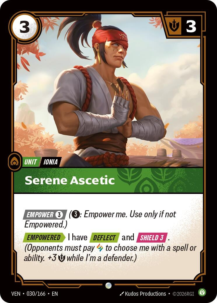 Serene Ascetic (030/166) (Vendetta)