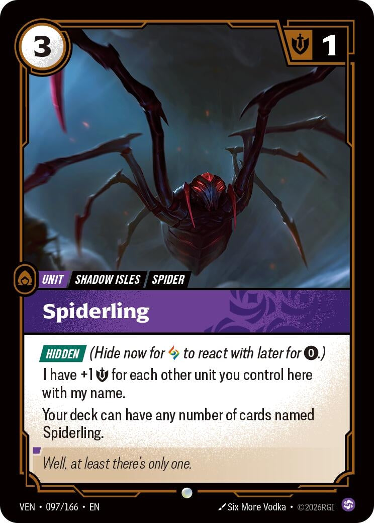Spiderling (097/166) (Vendetta)