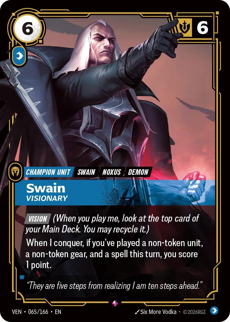Swain - Visionary (065/166) (Vendetta)