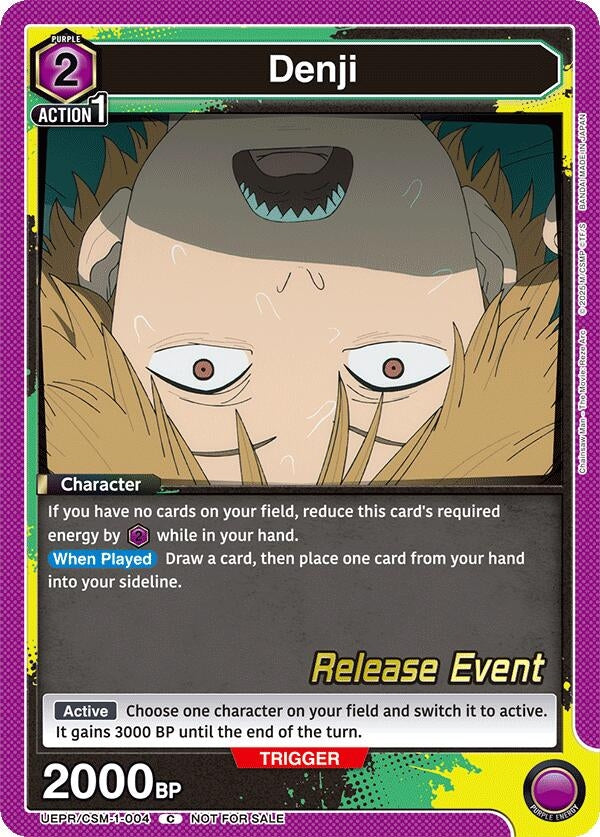 Image for Denji (004) (UE22BT/CSM-1-004) (UE22BT: CHAINSAW MAN Release Event) (UE22BT_RE) - Union Arena