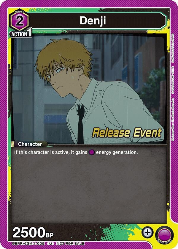 Image for Denji (005) (UE22BT/CSM-1-005) (UE22BT: CHAINSAW MAN Release Event) (UE22BT_RE) - Union Arena