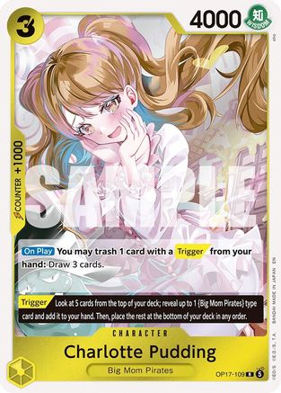 Charlotte Pudding (OP17-109) (The World's Strongest Warriors) (OP17) - PokeBox USA