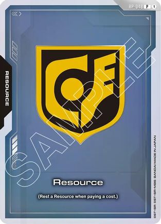 Resource (RP-048) (EVX07 Resource Set) (RP-048) (Promotional Resource Tokens) (RP)