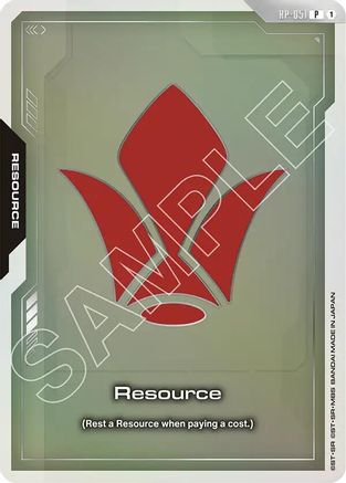 Resource (RP-051) (EVX07 Resource Set) (RP-051) (Promotional Resource Tokens) (RP)