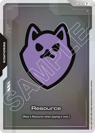 Resource (RP-054) (EVX07 Resource Set) (RP-054) (Promotional Resource Tokens) (RP)
