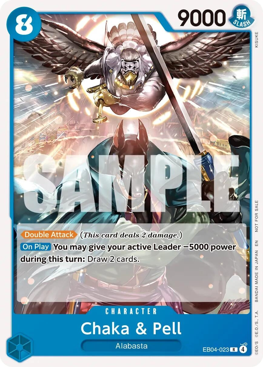 Image for Chaka & Pell (Tournament Pack 2026 Vol. 3) (EB04-023) (One Piece Promotion Cards) (OP-PR) - One Piece Card Game