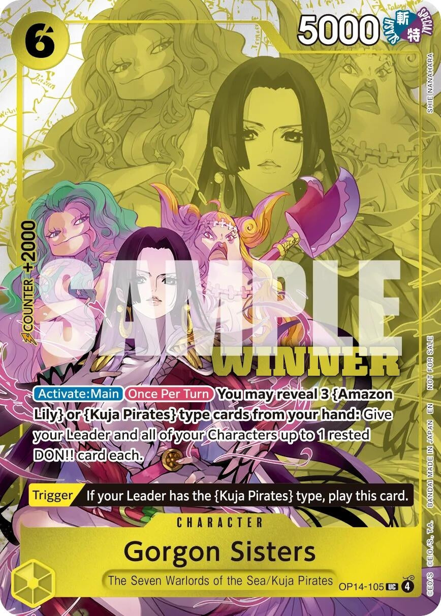 Image for Gorgon Sisters (Winner Pack 2026 Vol. 3) (OP14-105) (One Piece Promotion Cards) (OP-PR) - One Piece Card Game