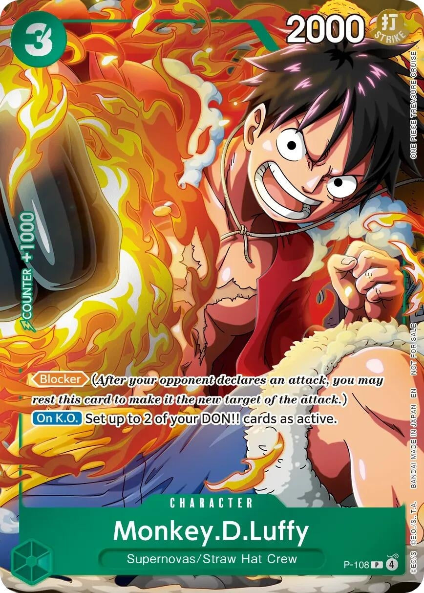 Image for Monkey.D.Luffy (Event Pack Vol. 9) (P-108) (One Piece Promotion Cards) (OP-PR) - One Piece Card Game