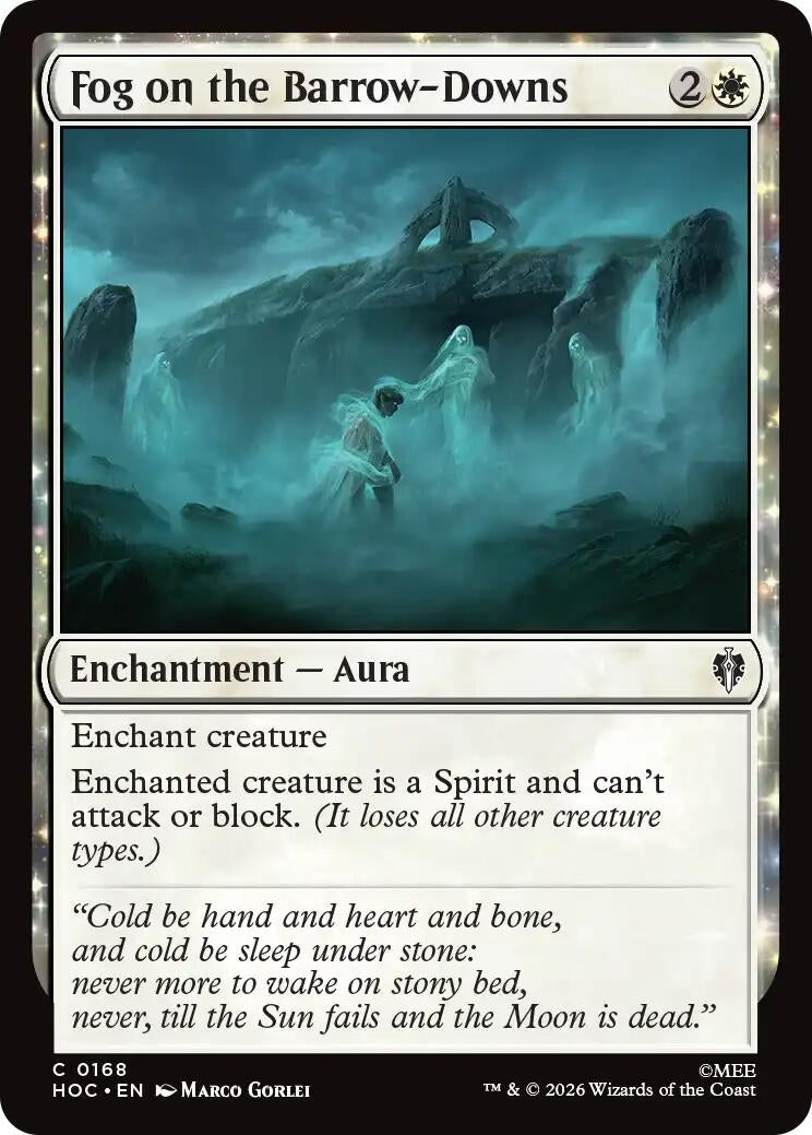 Image for Fog on the Barrow-Downs (168) (The Hobbit: Eternal-Legal) (HOC) - Magic: The Gathering