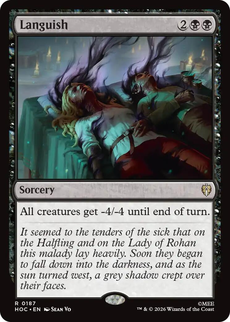 Image for Languish (187) (The Hobbit: Eternal-Legal) (HOC) - Magic: The Gathering