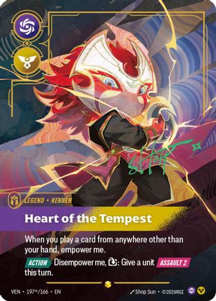 Kennen - Heart of the Tempest (Signature) (197*/166) (Vendetta) (VEN)