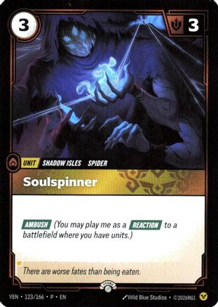Soulspinner (123/166) (Riftbound Organized Play Promotional Cards)