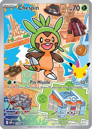 Chespin (058) [ME Mega Evolution Promo] Holofoil - Promo